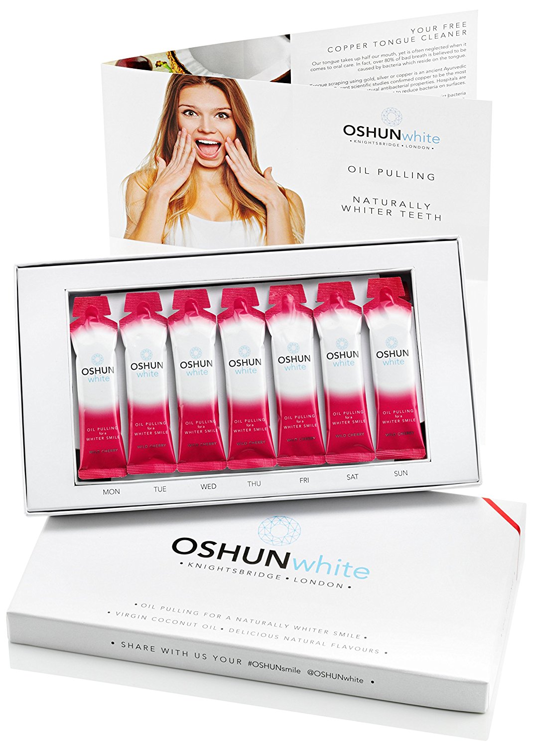 Ohshun White Oil Pulling | Benefits of Coconut Oil | Whiter Teeth | Elle Blonde Luxury Lifestyle Destination Blog