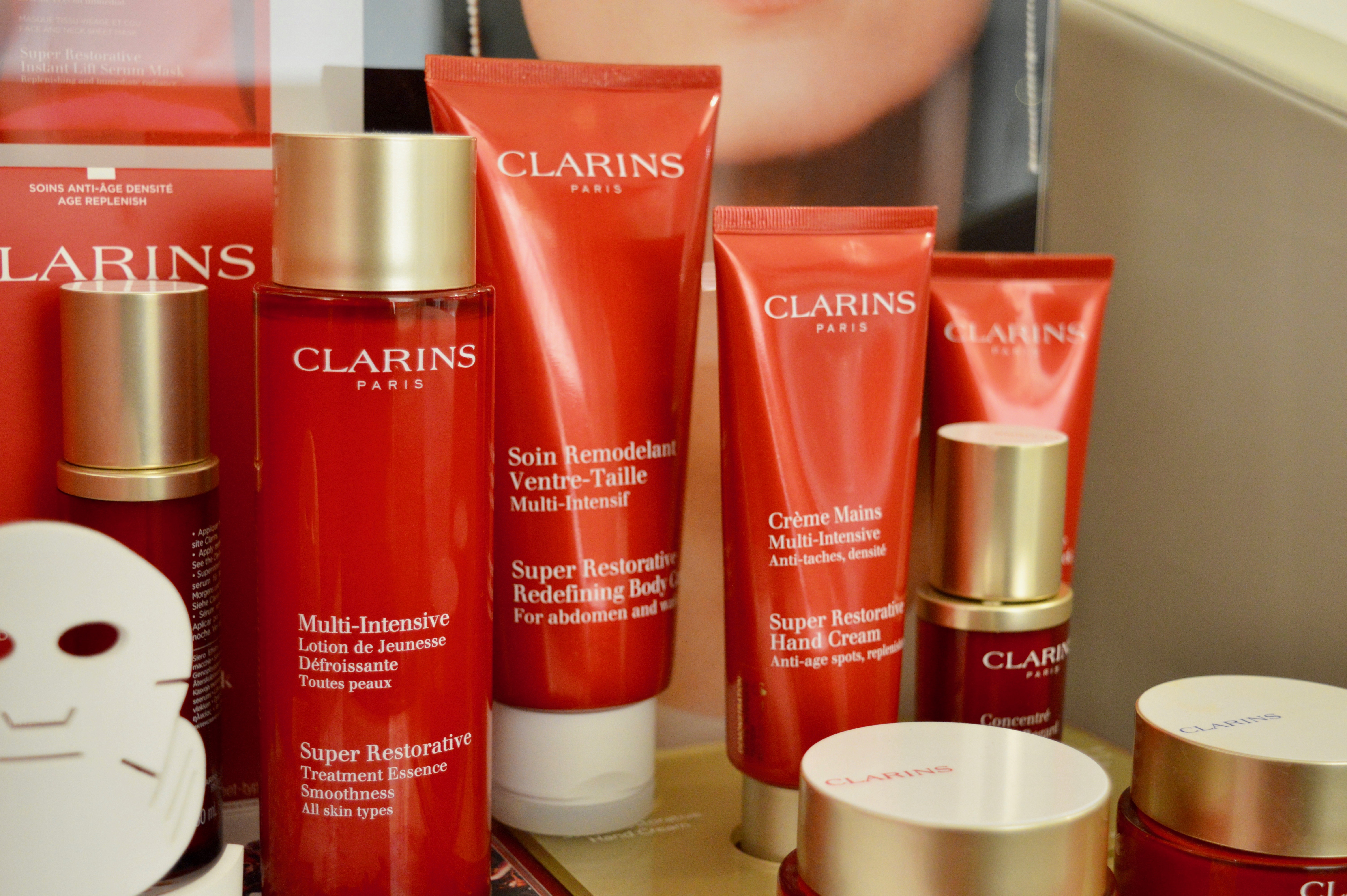 clarins-products-john-lewis-newcastle-beauty-retreat-north-east-blogging-event-elle-blonde-luxury-lifestyle-destination-blog