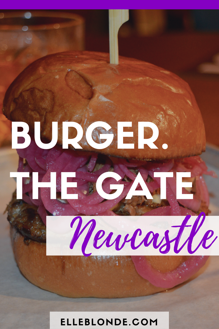 Classic B Burger from Burger, located in The Gate Food & Bar Complex, Newcastle City Centre | Check out our thoughts and review | Elle Blonde Luxury Lifestyle Destination Blog