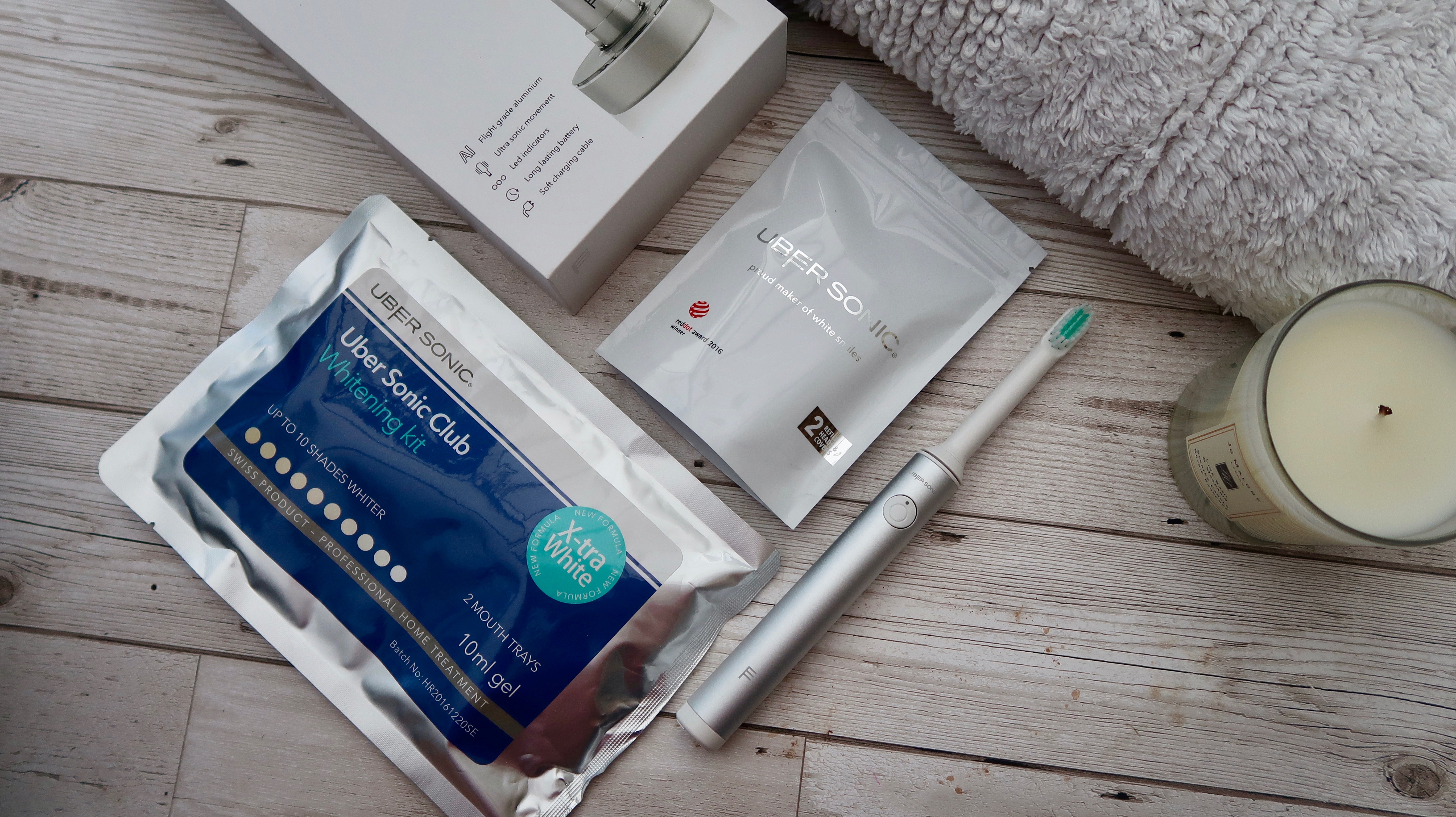 Uber Sonic Toothbrush Review | Tooth care subscription service | Elle Blonde Luxury Lifestyle Destination Blog