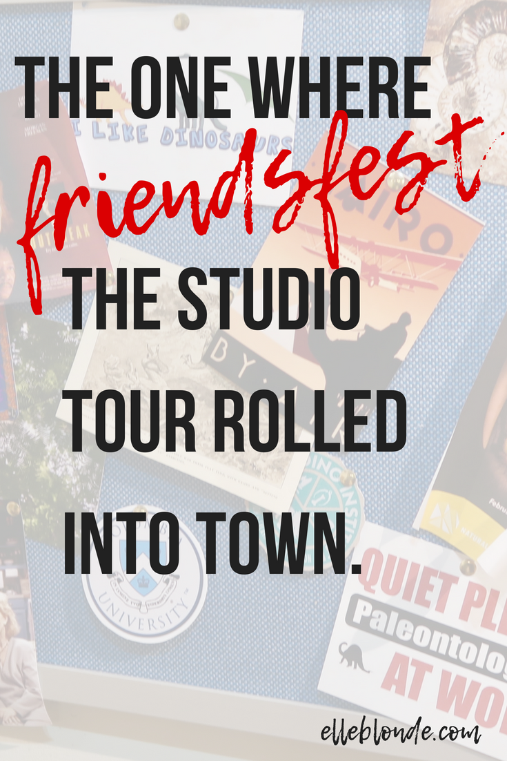 Friends Fest | On Set Tour of behind the scenes of Friends the TV show | Theatre, Festivals & Events | Elle Blonde Luxury Lifestyle Destination Blog