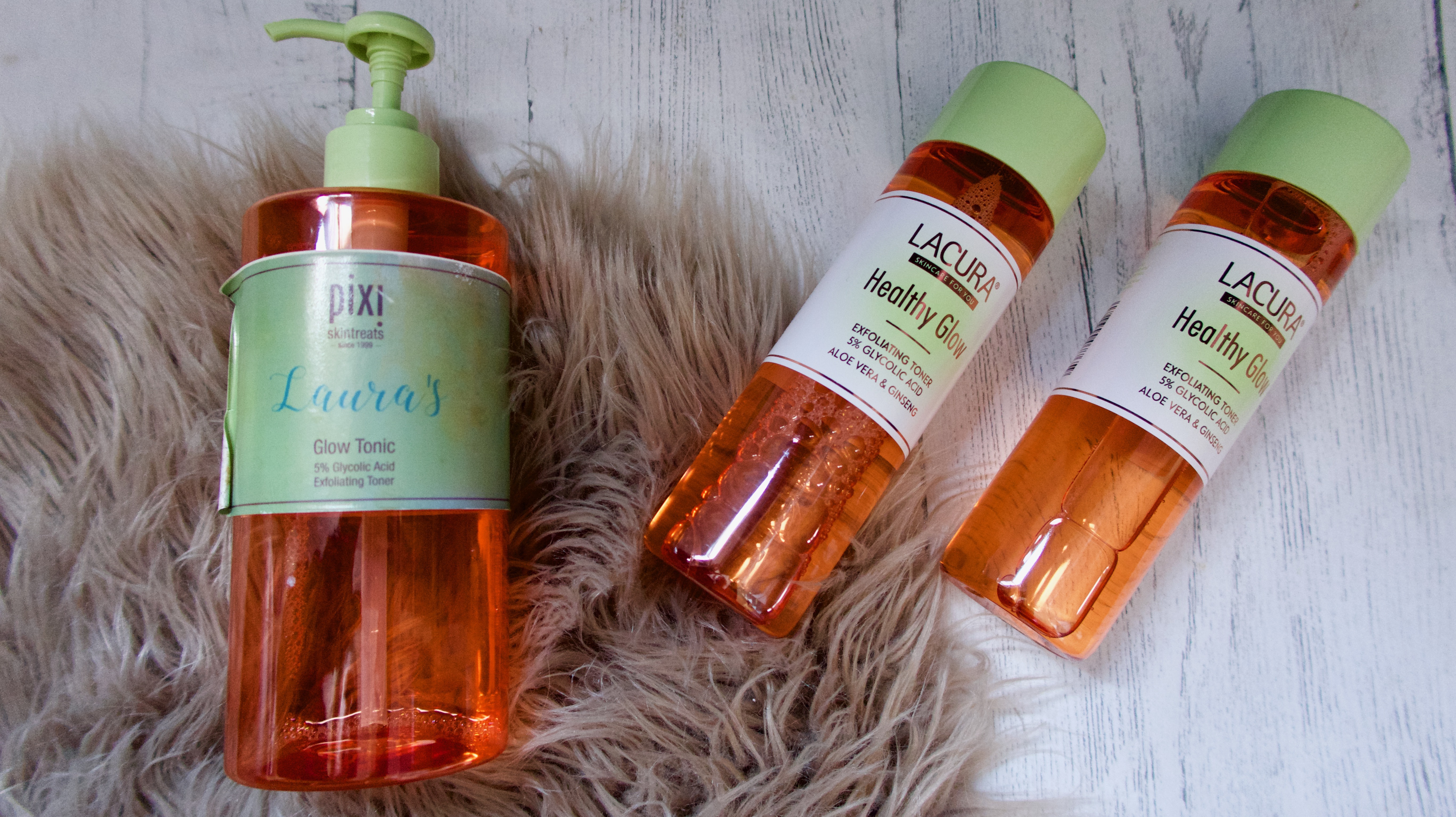 The Best Aldi Healthy Glow vs Pixi Glow Tonic Real Review 3