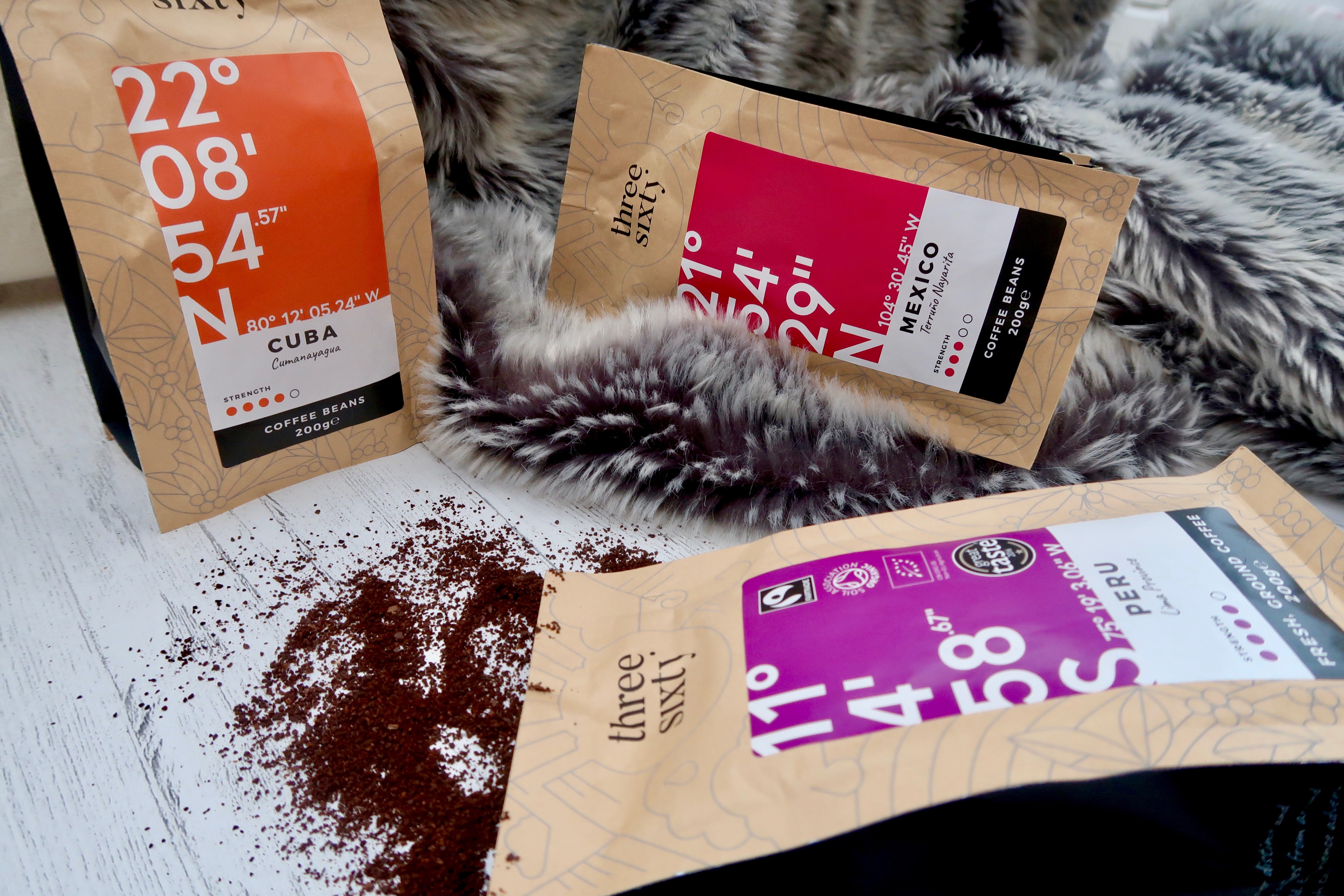 ThreeSixty° Coffee - Fair Trade and Organic Coffee from Peru, Cuba and Mexico | Ground coffee barista style review | Elle Blonde Luxury Lifestyle Destination Blog | 3 Easy Reasons To Drink ThreeSixty° Fair Trade Organic Coffee