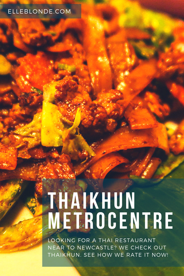 Beef Noodles | Thai Cuisine | Thaikhun Metrocentre | Where to eat in Newcastle? | Finding somewhere to eat in Newcastle City Centre isn't difficult but where's good for decent food? | We created The Ultimate Newcastle Food Guide so you don't have to search | Food Review | Elle Blonde Luxury Lifestyle Destination Blog