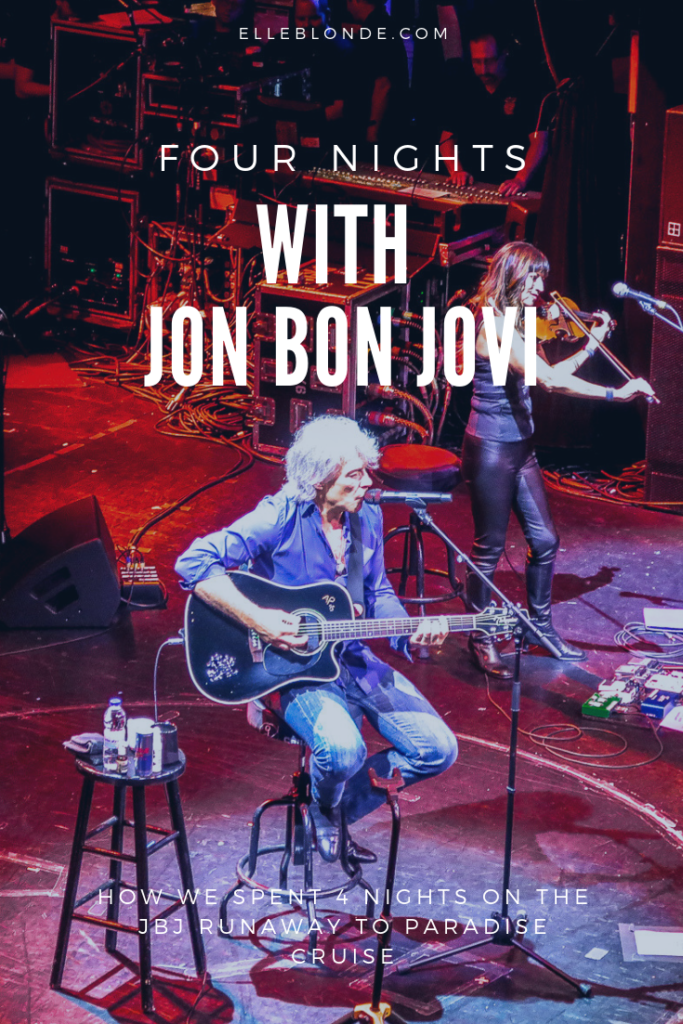 Cruising is the new cool - Jon Bon Jovi Cruise 19