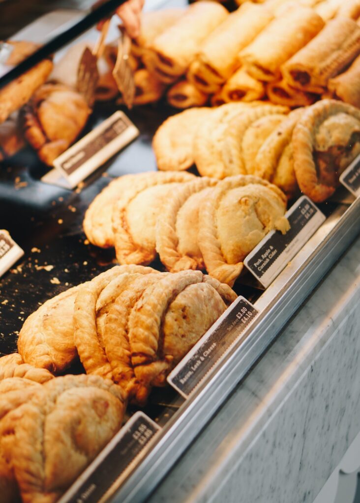 Cornish pasties | | Top 5 incredible places to visit on your Cornwall staycation | Travel Tips | Elle Blonde Luxury Lifestyle Destination Blog